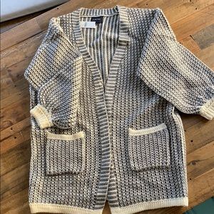 🆕NWT Anthropology cardigan stripped  L